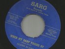 ROCKABILLY bw/ TEEN XO - GLENN BLAND- WHEN MY BABY PASSES BY  - HEAR - 1959 SARG