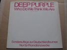 DEEP PURPLE who do we think we are 1973 PURPLE GERMANY PROMO LP EX-