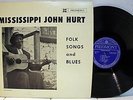 Rare Blues LP- Mississippi John Hurt- Folk Songs And Blues- Piedmont # PLP 13157