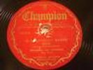 JAZZ HOGAN HANCOCK ORCH Is Everybody Happy Now/Keep Sweeping CHAMPION 15419 V++