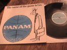 NAME OF THE GAME IS GO PAN AM AIRLINES LP 1969 PROMO SAMMY DAVIS JR RADIO ADS