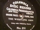 The Whistling Coon-George W. Johnson-Columbia 211