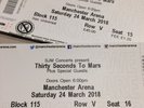 X2 30 Seconds To Mars Tickets