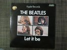 BEATLES LET IT BE JAPAN APPLE AR-2461 RED WAX 400YEN