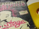 THE EXPLOITED   On Stage   LIVE Collectors Album LP YELLOW VINYL