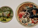 set of 2 vintage picture disc records Black Americana Vogue Record Guild
