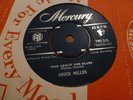 CHUCK MILLER MAD ABOUT HER BLUES 1958 MERCURY 7MT.215   RARE