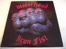 MOTORHEAD   IRON FIST ** 1982 BRONZE LP