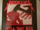 METALLICA Kill 'Em All 1983 vinyl LP. Used.