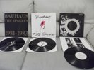 BAUHAUS - THE SKY'S GONE OUT, THE SINGLES, ZIGGY STARDUST  VINYL RECORDS