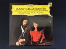 Martha Argerich - J S Bach - Cello Sonata - Vinyl LP - Mischa Maisky - 415471-1