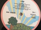 King Crimson LP Lizard UK Pink island rim 1st press BEAUTIFUL VINYL **