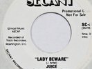 JUICE Lady Beware SECANT 45 disco soul boogie funk 7” NM HEAR