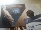 CHROME HALF MACHINE LIP MOVES LP w/ POSTER orig siren '79 industrial synth punk