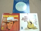 VINYL ALBUM RECORD,HANK WILLIAMS LOT,GREATEST HITS AND SELF TITLED,MS-509,E-4140
