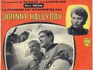JOHNNY HALLYDAY F. DE ROUBAIX Les Chevaliers du ciel 1967 BO BIEM Impr. Colombet