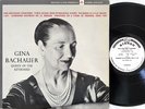 GINA BACHAUER:Solo Piano Recital::Mercury White Promo Stereo LP SR 90349:NM/NM-