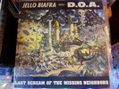 Jello Biafra With D.O.A: Last Scream Of The Missing Neighbors 12'' Vinyl 