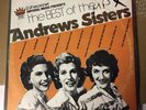 Best of THE ANDREWS SISTERS Imperial Records 937002 USA Vinyl Double LP  - 1978