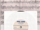 1960's Songwriter Demo Acetate HOD DAVID (Angel Sound) Gettin' Through 45 LISTEN
