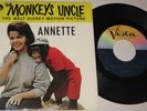 Annette & The Beach Boys The Monkeys Uncle 1965 45 & Picture Sleeve NM Beauty