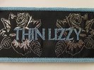 THIN LIZZY BLACK ROSE VINTAGE SEW ON PATCH FROM THE 1970's/80's PHIL LYNOTT ROCK