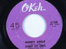 Northern Soul 45 DETROIT CITY LIMITS Honey Chile OKEH HEAR