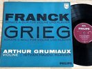 ARTHUR GRUMIAUX violin sonatas FRANCK GRIEG HAJDU - 1stPress PHILIPS MINT