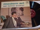 Art Pepper Modern Art Intro lp Rare  DG Flat edge 1st Jazz