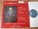 Mozart - 3 Divertimenti for Strings / ASMF / Marriner / Argo ZRG 554 Stereo Oval