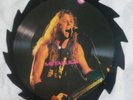 Metallica Saw Blade picture disc rare record TTS 1007 Made in England