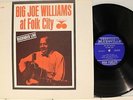 Rare Blues LP -Big Joe Williams At Folk City - Bluesville # BVLP 1067 - Promo