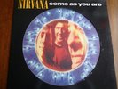 Nirvana ?– Come As You Are  DGCTP7  Limited Edition, Picture Disc NEAR MINT