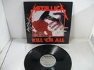METALLICA kill 'em all ORIG LP fully signed by all members RARE CLIFF autograph