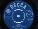 Northern Soul Popcorn 45 TONY AND THE VELVETS Sunday DECCA uk HEAR