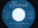 R&B Soul 45 LULU REED Your Love Keeps A-Working On Me FEDERAL HEAR