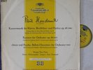 Haas+Hindemith. Hindemith (Konzertmusik; Concerto for orch; etc). DGG 18 474. NM