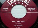 SPIDERS orig.IMPERIAL doowop 45 AM I THE ONE vg+ b/w SUKEY SUKEY SUKEY vg++ ws26