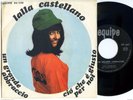 LALLA CASTELLANO : 45 giri originale italiano   Un grande abbraccio   1967 Beat