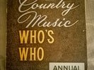 COUNTRY MUSIC Who's Who book 1960 VINTAGE Faron Young MERLE TRAVIS Starday RARE