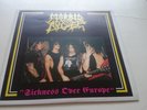 morbid angel   -  sickness over europe   -  lp  - yelow colour