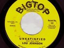 Northern Soul USA Original - Lou Johnson - Unsatisfied ?Hear?