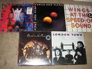5 PAUL McCARTNEY LPs Band On The Run Venus  Mars Speed Of Sound London Town VG++