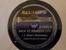 Bluebird 78 RPM 7845 J.E. Mainer's Mountaineers BACK TO JOHNSON CITY