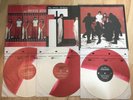 Set of all 3 White Stripes Red/White split LP's TMR Third Man Records Jack White