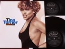 TINA TURNER SIMPLY THE BEST 2-LP CAPITOL UK (1991) EX-/EX++ +INNERS ESTV 1