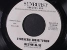 MELVIN BLISS: Synthetic Substitution / Reward 45 (dj, slight warp dnap, close t