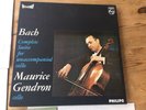 3LP PHILIPS 835272/74 AY stereo * BACH cello suites solo * MAURICE GENDRON ßß