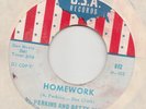 NORTHERN  / MOD   / R&B -- AL PERKINS & BETTY BIBBS -- HOMEWORK