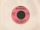 45 RPM GENE FREEMAN FIDEL CASTRO/JIMMY WARNER STORY TOMCO RECORDS